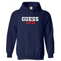 Guess LA-81 Classic Unisex Kids and Adults Pullover Hoodie									 									 									